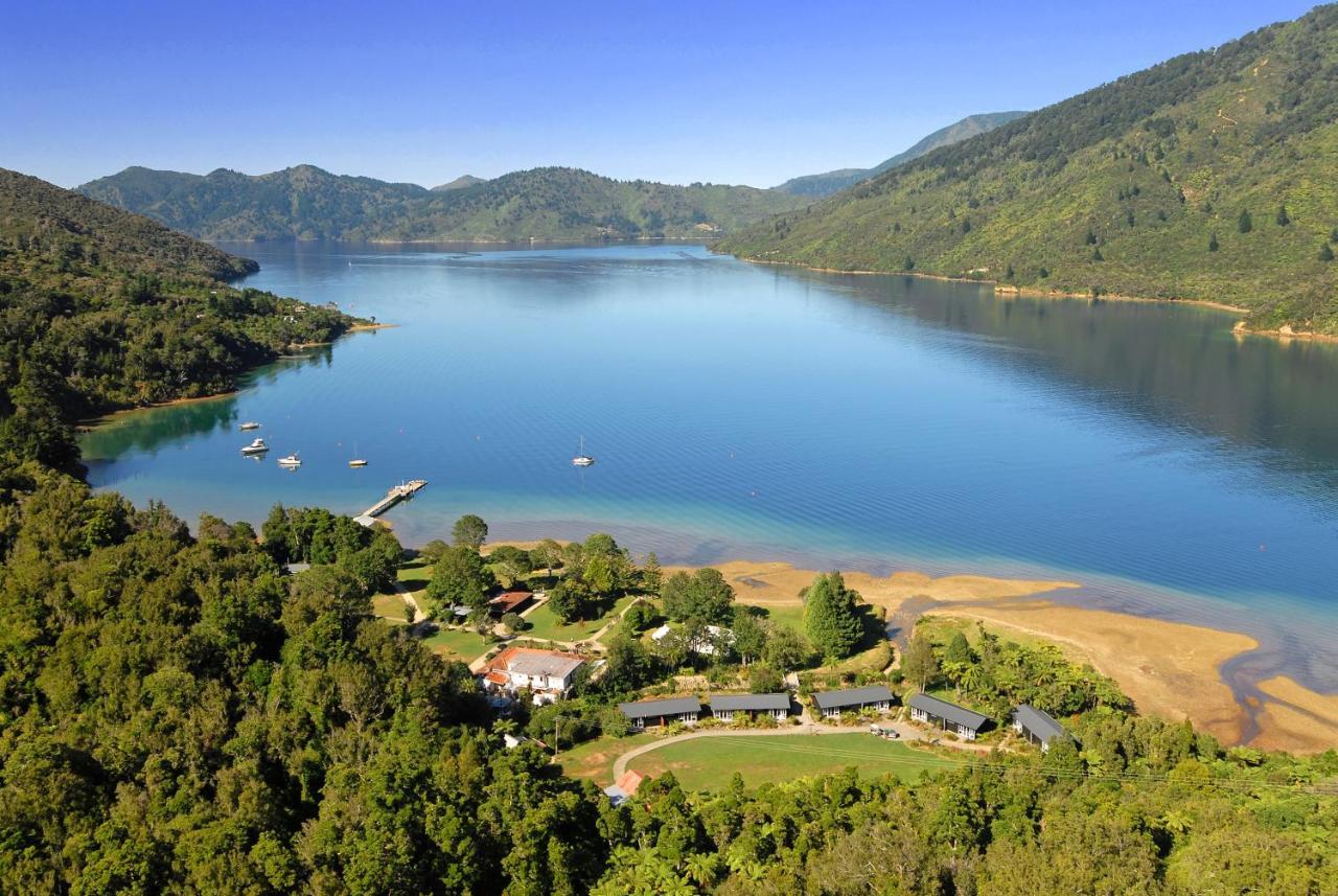 Furneaux Lodge Endeavour Inlet Eksteriør bilde