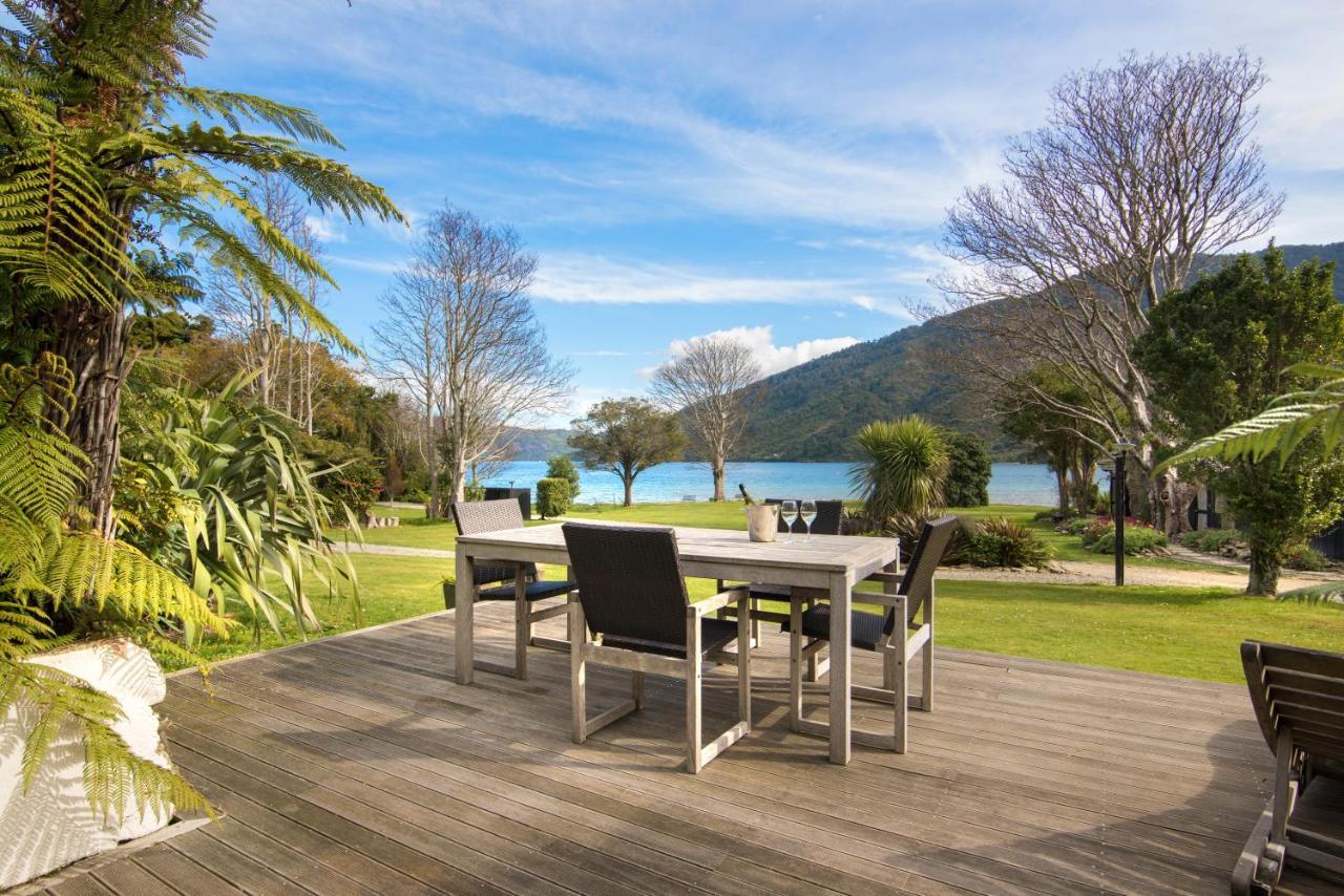 Furneaux Lodge Endeavour Inlet Eksteriør bilde